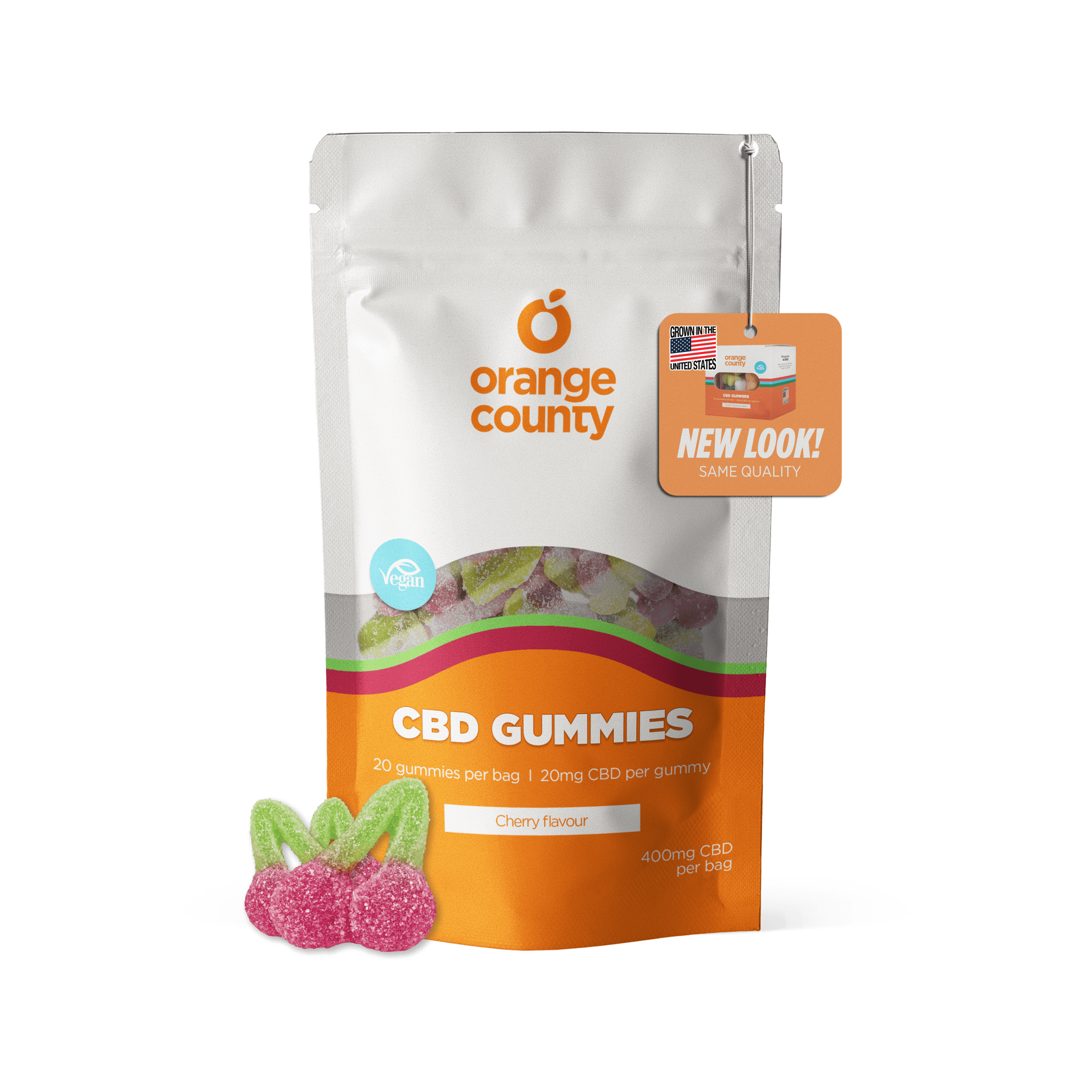 Orange County CBD Gummies 400mg