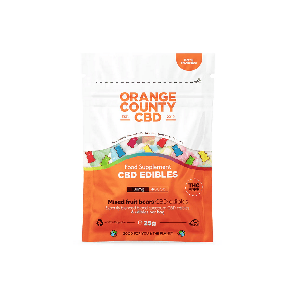 Orange County CBD Gummies 100mg