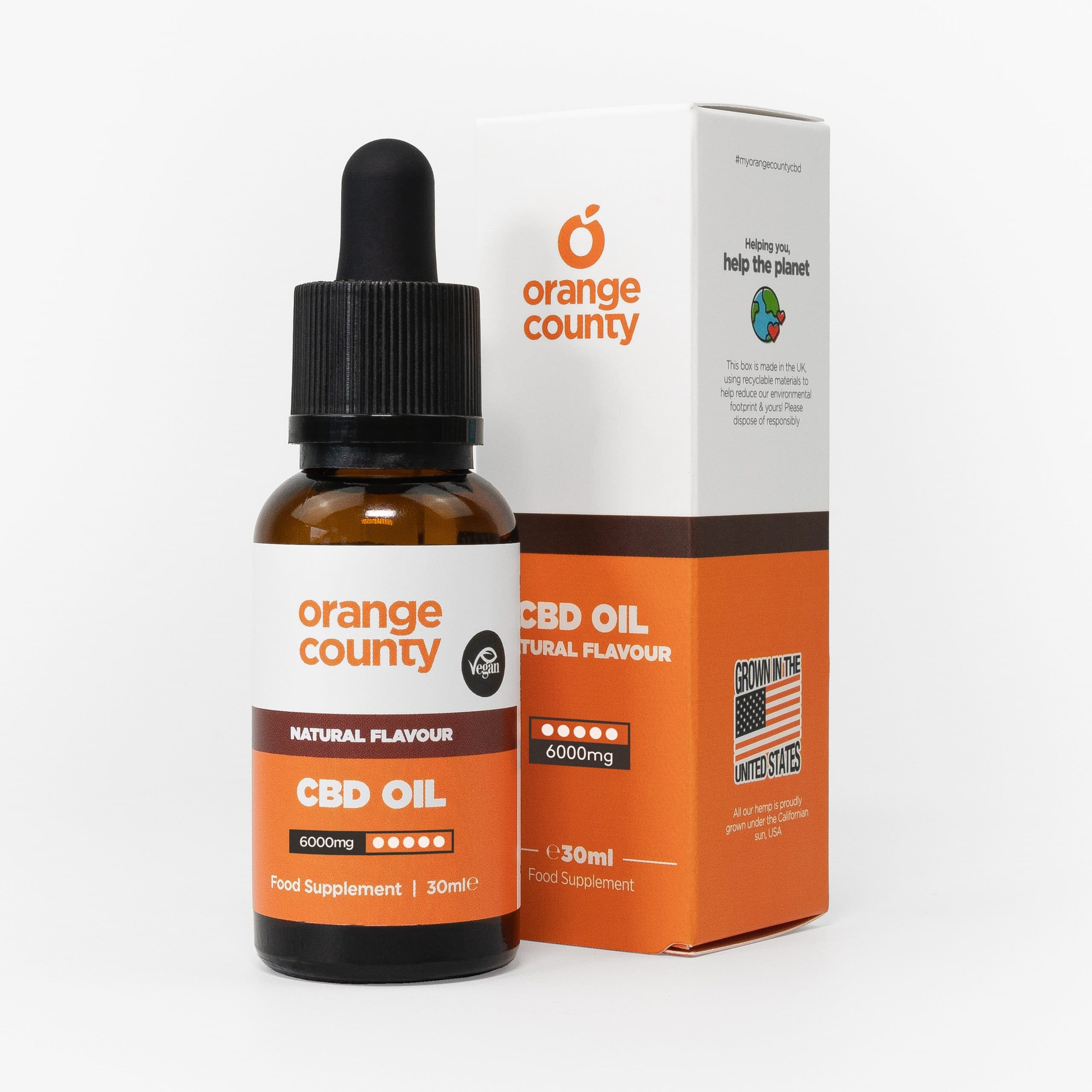Orange County CBD Oil 6000mg 30ml
