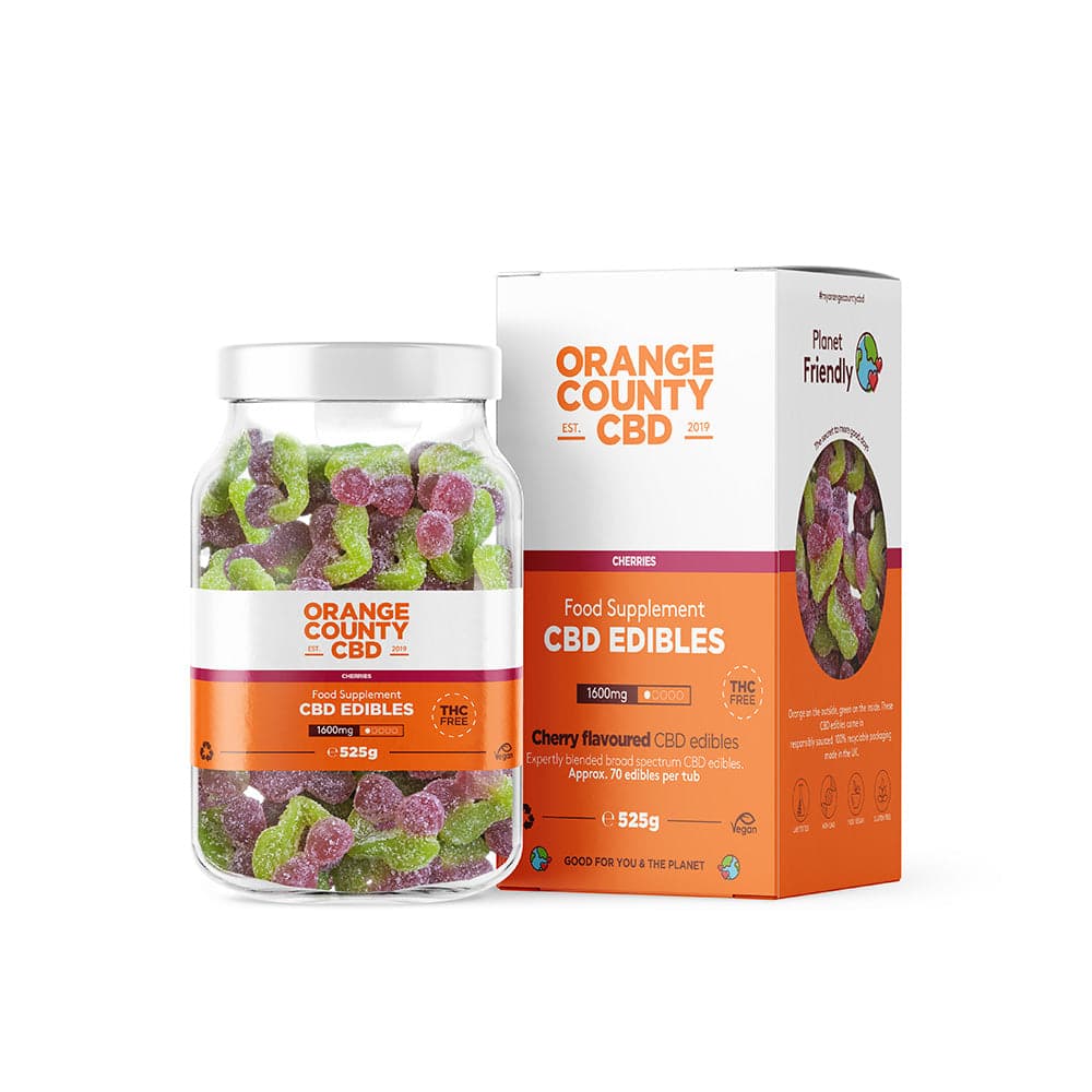 Orange County CBD Gummies 1600mg