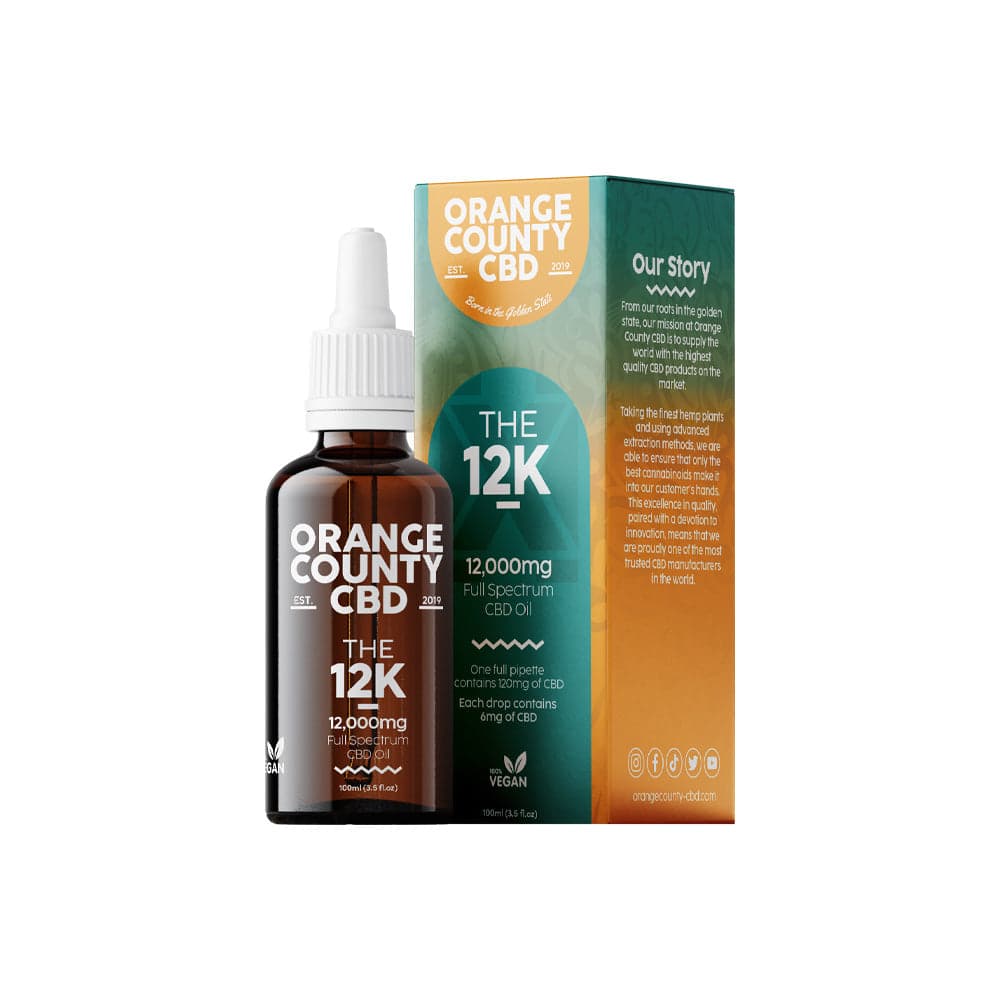 Orange County CBD Oil 12000mg 100ml