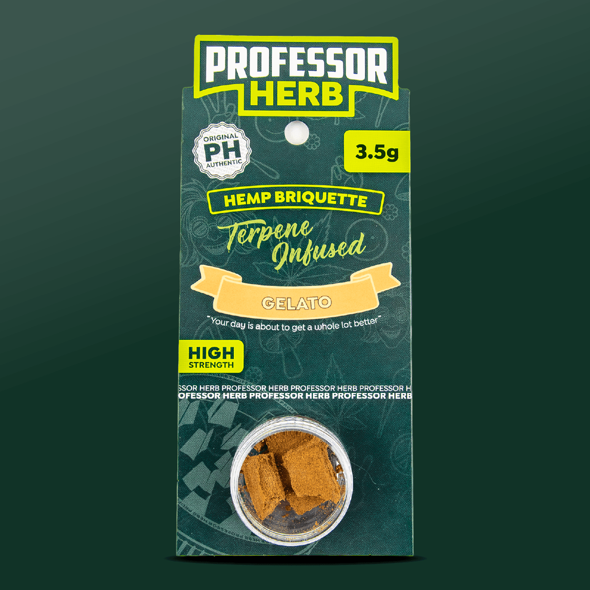 Professor Herb Hemp Briquette Hash 3.5g Express