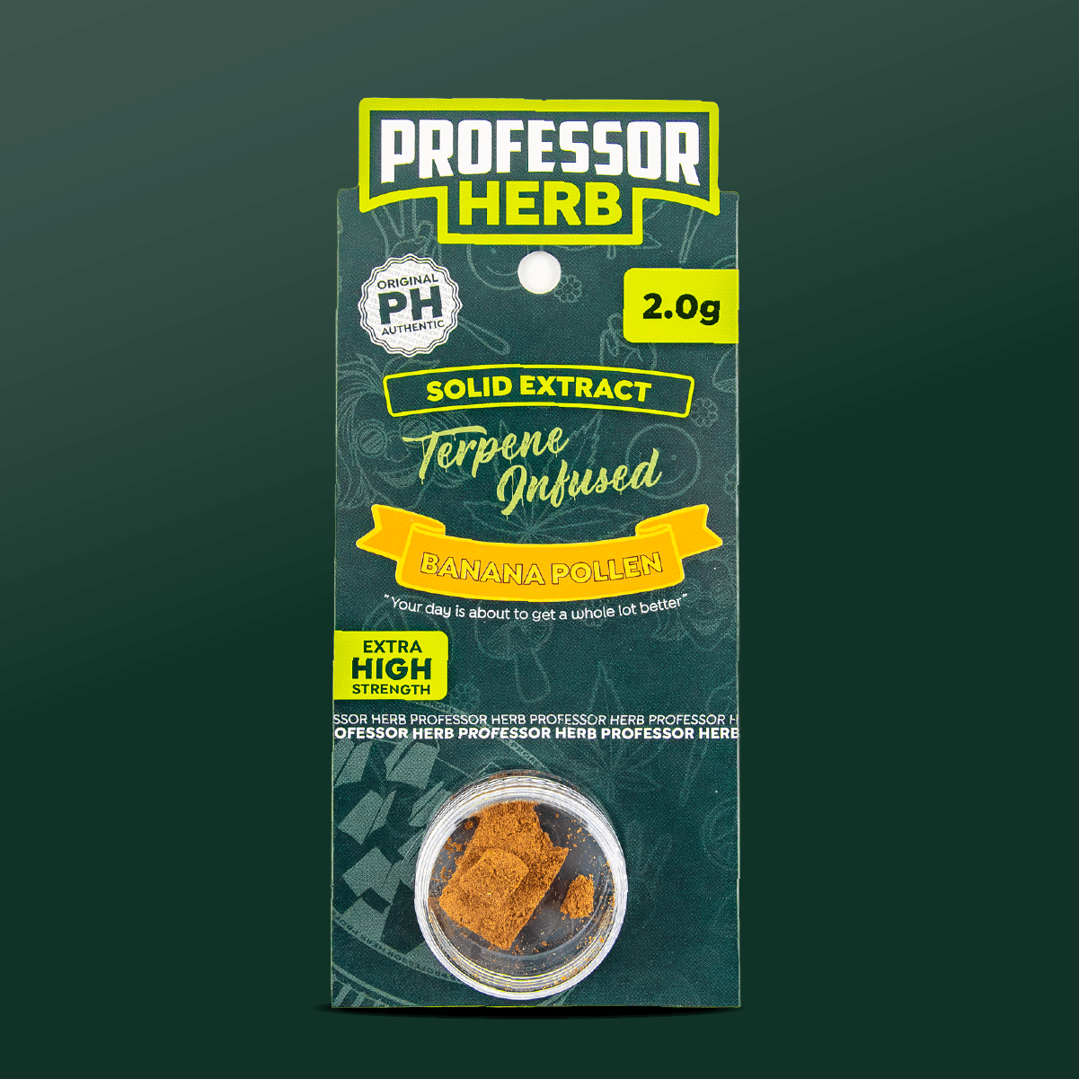 Professor Herb Hemp Briquette Hash 3.5g Moonrock Cookies