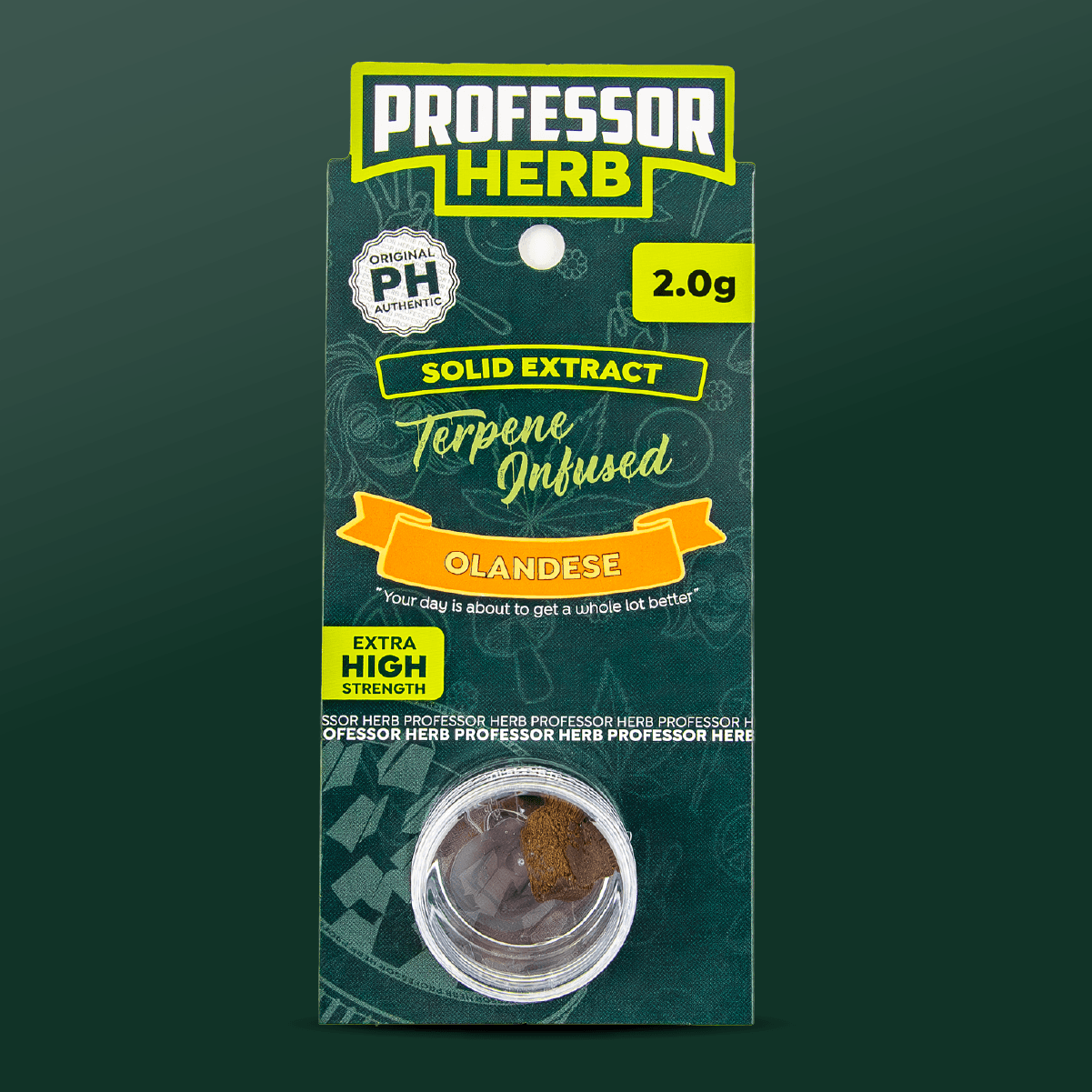 Professor Herb Hemp Solid Extract 2g Hash 22%