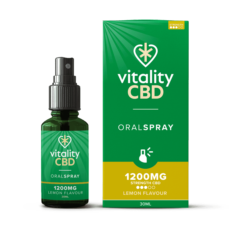 Vitality CBD Lemon Oral Spray 30ml