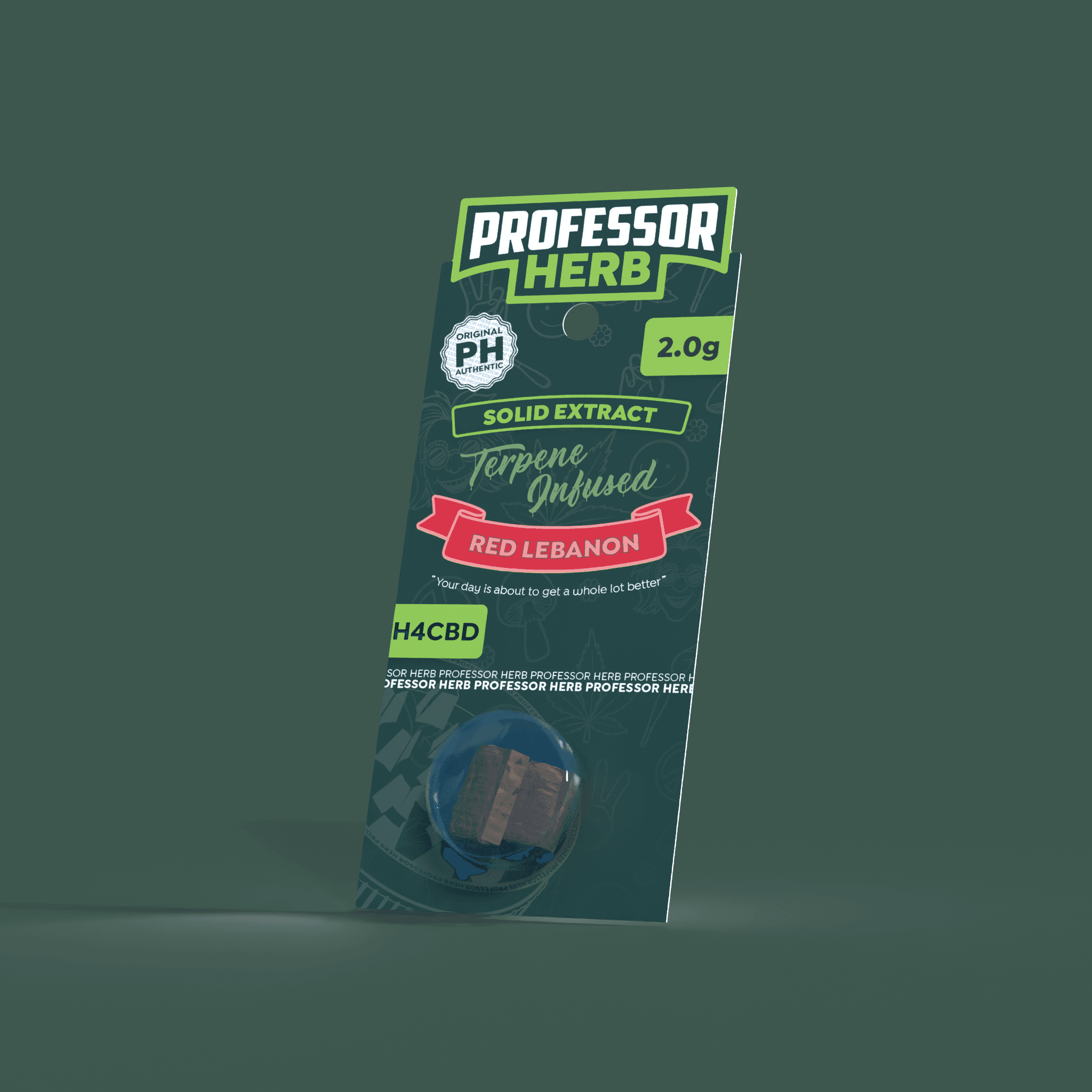 Professor Herb Red Lebanon H4CBD Solid Extract 2.0g
